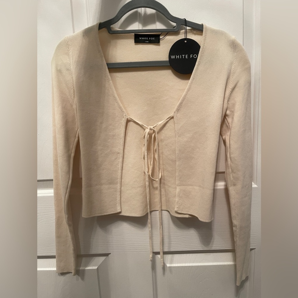 White Fox Boutique Long Sleeve Knit Top